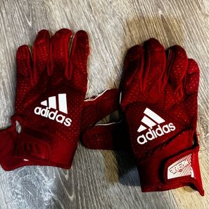 Adidas Red College Sports Gloves